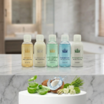 30ml Shampoo, Conditioner, Shower Gel, and Body Lotion Bottle